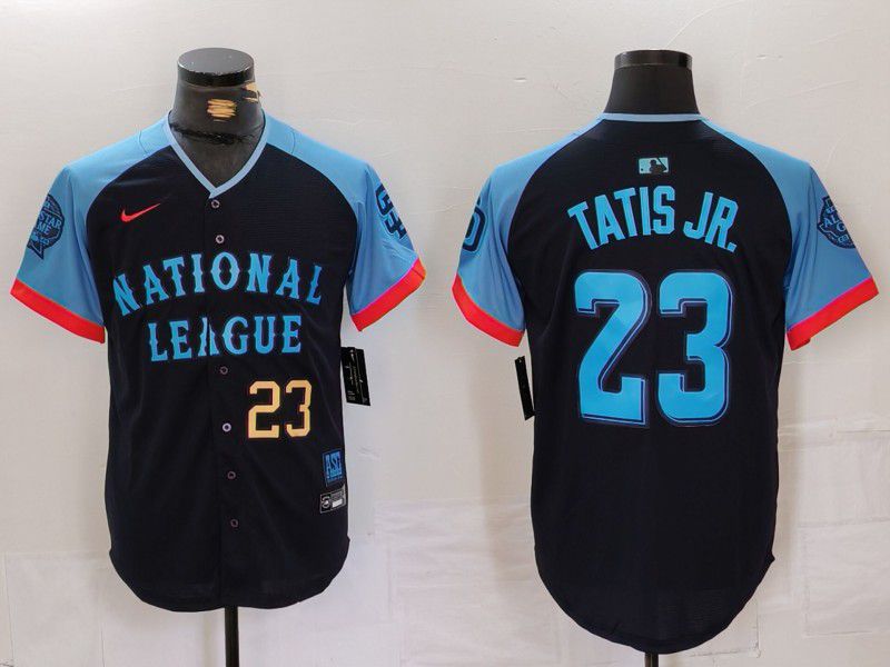 Men San Diego Padres #23 Tatis jr Blue All star 2024 Nike MLB Jersey style 3->san diego padres->MLB Jersey